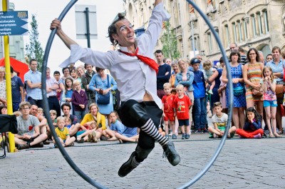 Gentse Feesten: a festival of street theater, art and concerts in Ghent